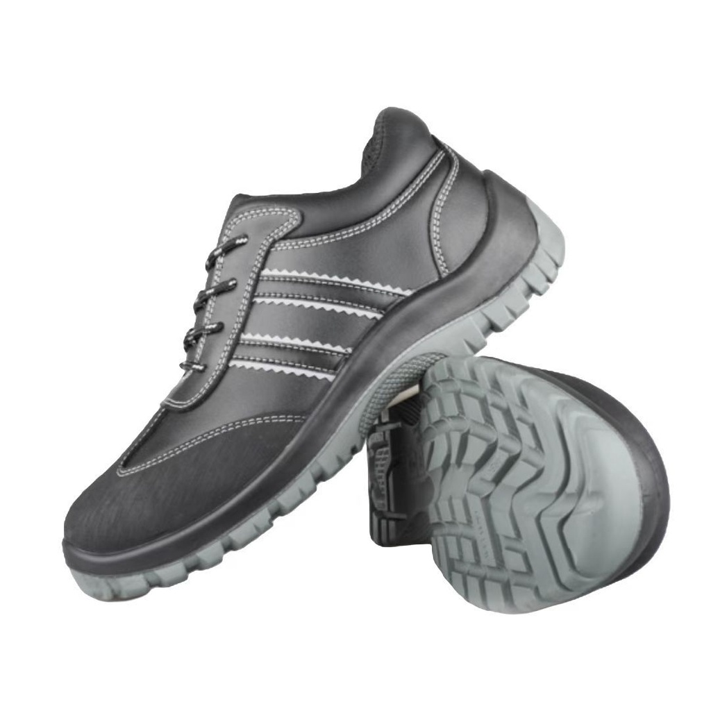 Extra Wide Leather Safety Shoes Oil Resistant Industry S3 Work Boots